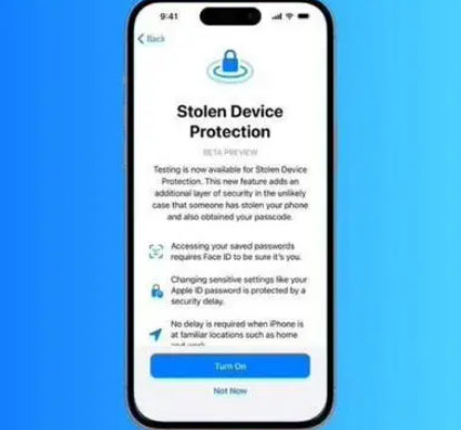 怀化苹果授权维修店分享被盗设备保护功能开启方法 