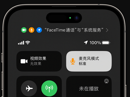 怀化苹果授权维修网点分享iPhone在通话时让你的声音更清晰 