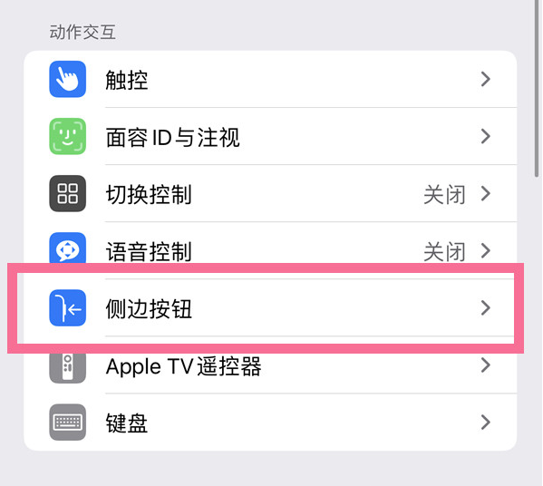 怀化苹果14维修店分享iPhone14 Plus侧键双击下载功能关闭方法 