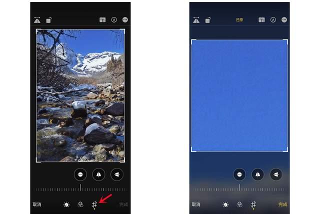 怀化苹果手机维修分享iPhone手机如何使用裁剪功能隐藏照片 